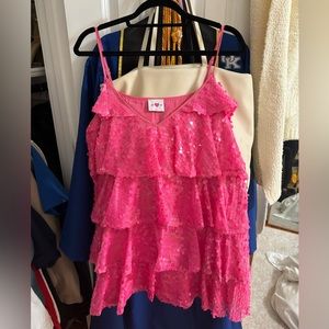 BUDDY LOVE PINK SPARKLE DRESS